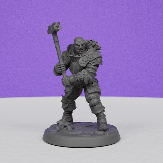 Vanguard Fighter | Artisan Guild Miniatures | Compatible with D&D/AoS | Fantasy | Tabletop RPG