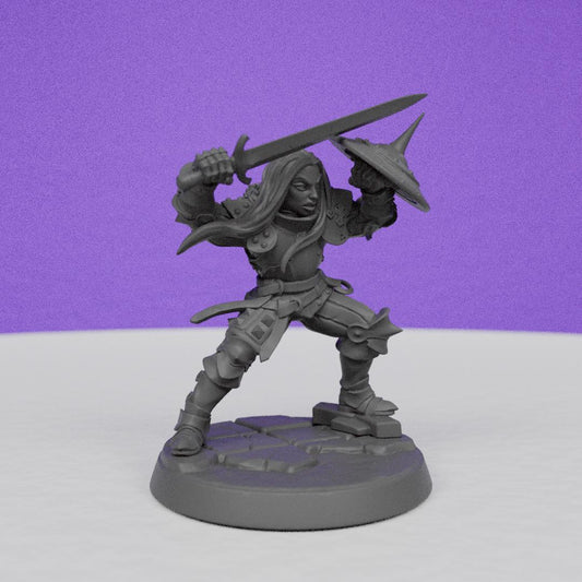 Vanguard Fighter | Artisan Guild Miniatures | Compatible with D&D/AoS | Fantasy | Tabletop RPG