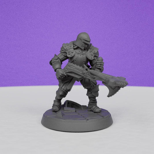 Vanguard Fighter | Artisan Guild Miniatures | Compatible with D&D/AoS | Fantasy | Tabletop RPG