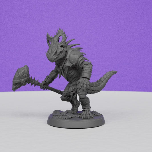 Lizardman of Falgor | Artisan Guild Miniatures | Compatible with D&D/AoS | Fantasy | Tabletop RPG