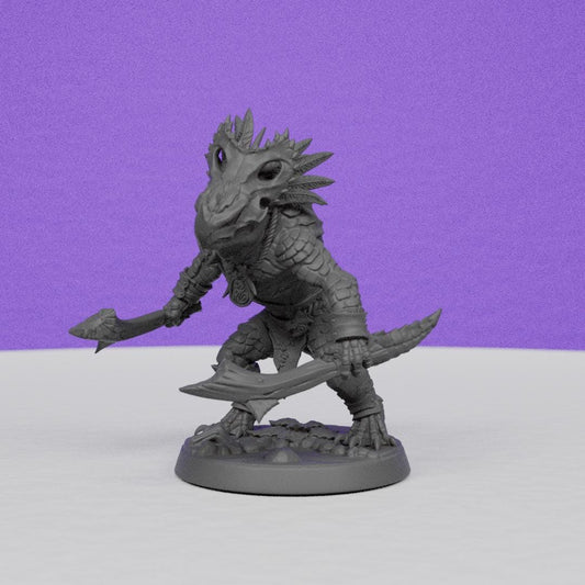 Lizardman of Falgor | Artisan Guild Miniatures | Compatible with D&D/AoS | Fantasy | Tabletop RPG