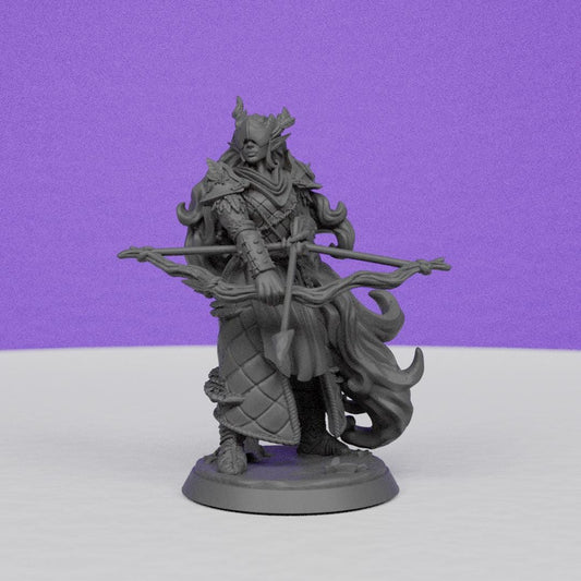 Shalia Elf | Miniatures Blueprint | Compatible with D&D/AoS | Fantasy