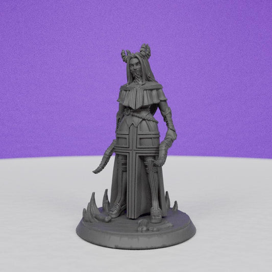Radrael Man Eater | Miniatures Blueprint | Compatible with D&D/AoS | Fantasy