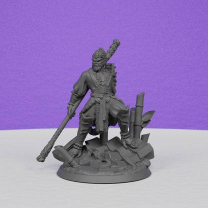 Sun Wukong | Miniatures Blueprint | Compatible with D&D/AoS | Fantasy