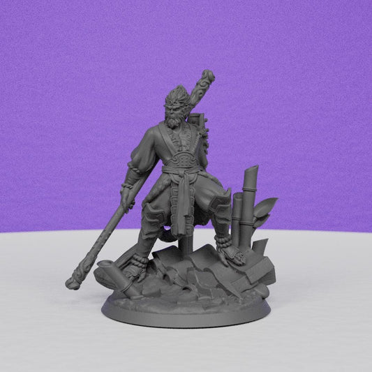 Sun Wukong | Miniatures Blueprint | Compatible with D&D/AoS | Fantasy
