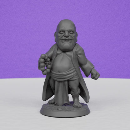Elder Jinchi Monk | Miniatures Blueprint | Compatible with D&D/AoS | Fantasy