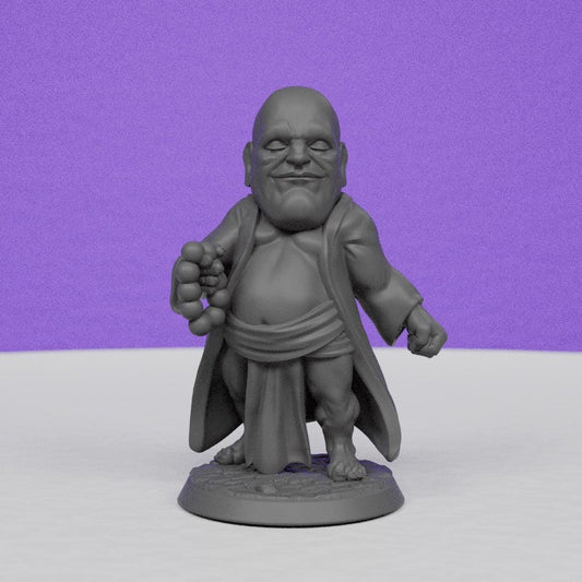 Elder Jinchi Monk | Miniatures Blueprint | Compatible with D&D/AoS | Fantasy