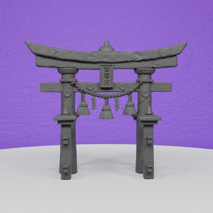 Torii Scenery | Miniatures Blueprint | Compatible with D&D/AoS | Fantasy