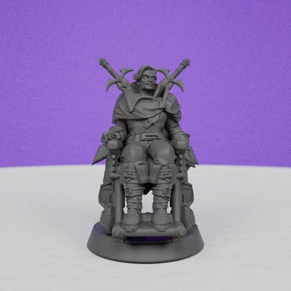 Maid Master | Miniatures Blueprint | Compatible with D&D/AoS | Fantasy