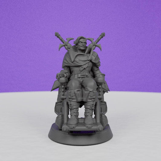 Maid Master | Miniatures Blueprint | Compatible with D&D/AoS | Fantasy