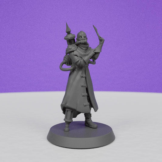 Ratfolk Plague Doctor | Galaad Miniatures | Compatible with D&D/AoS | Fantasy | Tabletop RPG