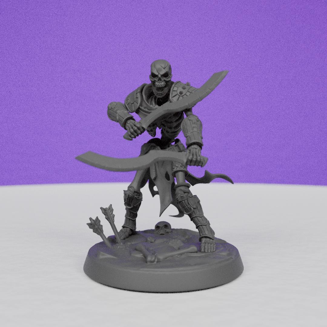 Tomb Sworn Skeleton | Artisan Guild Miniatures | Compatible with D&D/AoS | Fantasy | Tabletop RPG