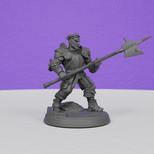 Vanguard Fighter | Artisan Guild Miniatures | Compatible with D&D/AoS | Fantasy | Tabletop RPG