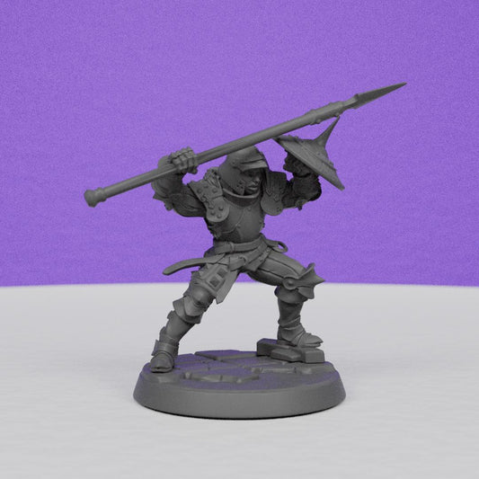 Vanguard Fighter | Artisan Guild Miniatures | Compatible with D&D/AoS | Fantasy | Tabletop RPG