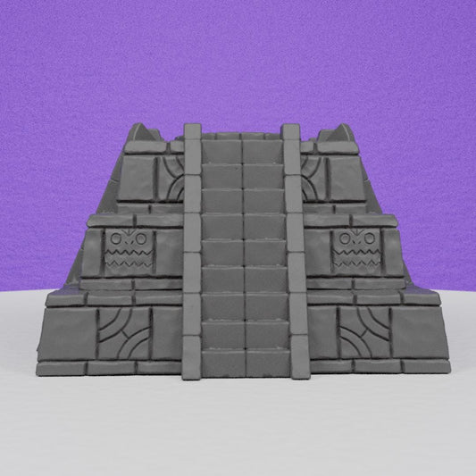 Lizardman Ziggurat Scenery | Artisan Guild Miniatures | Compatible with D&D/AoS | Fantasy | Tabletop RPG