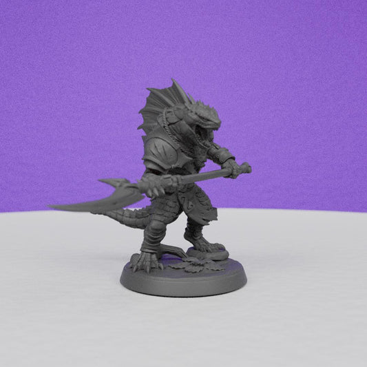 Lizardman of Falgor | Artisan Guild Miniatures | Compatible with D&D/AoS | Fantasy | Tabletop RPG
