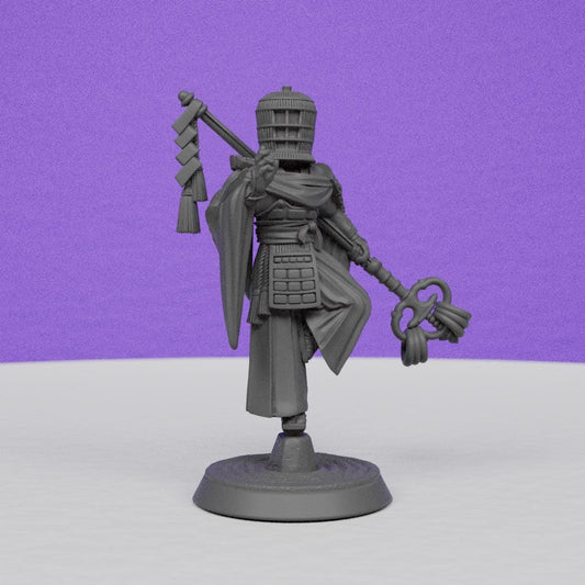 Japanese Monk | Miniatures Blueprint | Compatible with D&D/AoS | Fantasy
