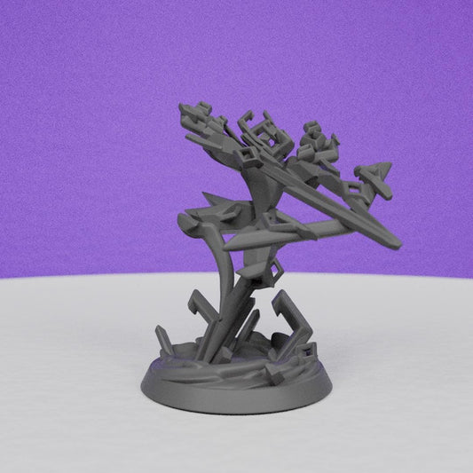Light Elemental Lvl2 | Miniatures Blueprint | Compatible with D&D/AoS | Fantasy
