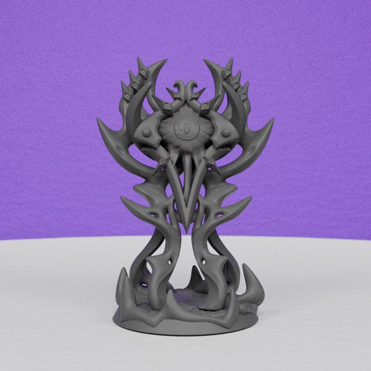 Dark Elemental Lvl3 | Miniatures Blueprint | Compatible with D&D/AoS | Fantasy