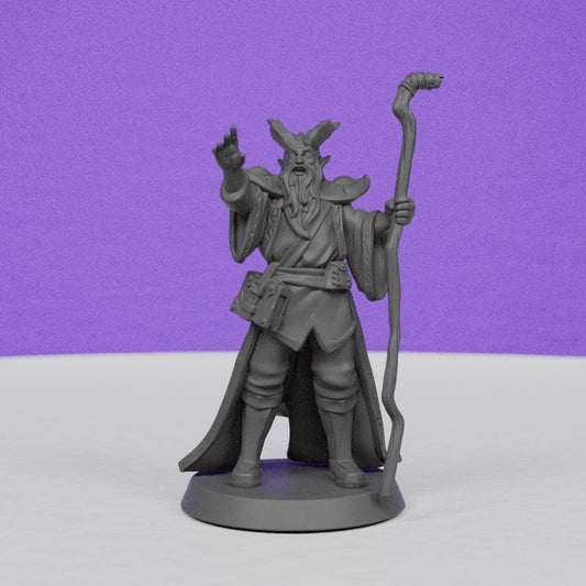 Tiefling Sorcerer | Galaad Miniatures | Compatible with D&D/AoS | Fantasy | Tabletop RPG