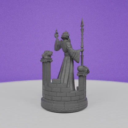 Sorcerer King Malark | Primal Collectibles | Compatible with D&D/AoS | Fantasy