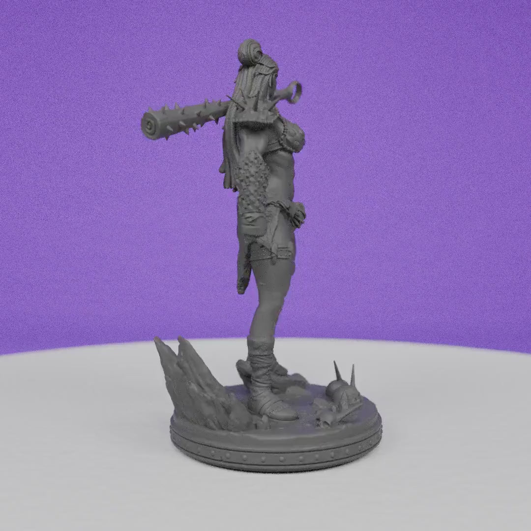 Female Half Giant | Primal Collectibles | Compatible with D&D/AoS | Fantasy