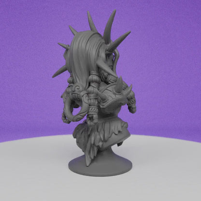 Blood Prietess of Duum Bust | Artisan Guild | Compatible with D&D/AoS | Fantasy