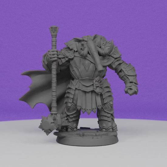 Ivory Sentinel Luxor Bulwark | Artisan Guild Miniatures | Compatible with D&D/AoS | Fantasy | Tabletop RPG