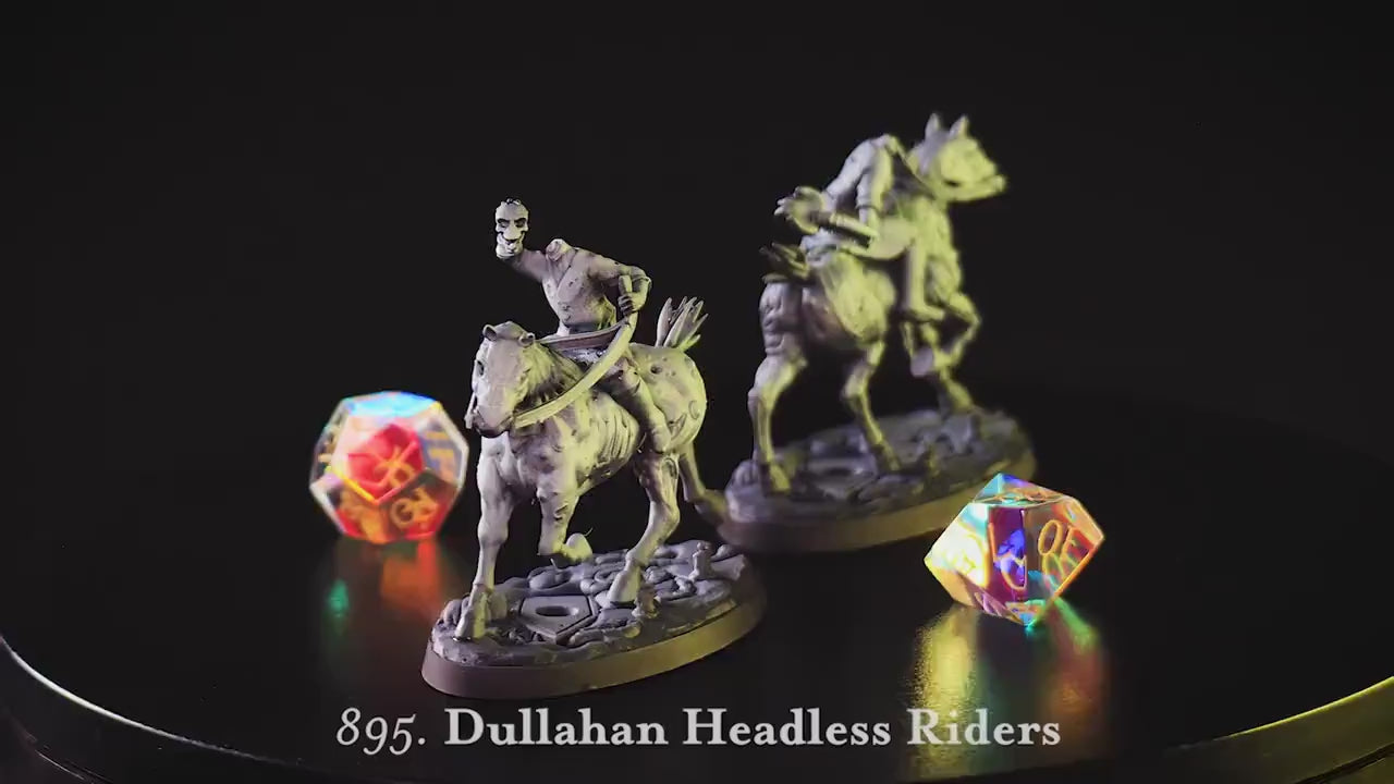 Dullahan Headless Rider | CastnPlay | Compatible with D&D/AoS | Fantasy | Tabletop RPG