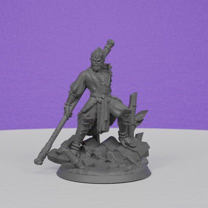 Sun Wukong | Miniatures Blueprint | Compatible with D&D/AoS | Fantasy
