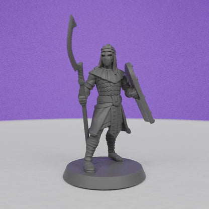 Masked Egyptian Fighter | Galaad Miniatures | Compatible with D&D/AoS | Fantasy | Tabletop RPG