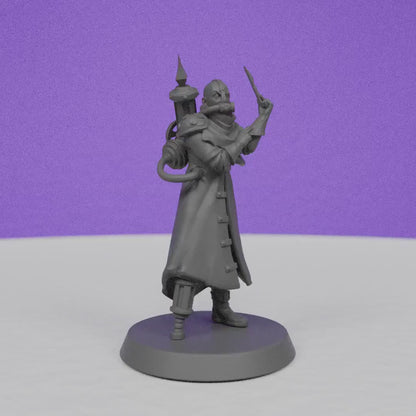 Ratfolk Plague Doctor | Galaad Miniatures | Compatible with D&D/AoS | Fantasy | Tabletop RPG