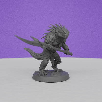 Lizardman of Falgor | Artisan Guild Miniatures | Compatible with D&D/AoS | Fantasy | Tabletop RPG