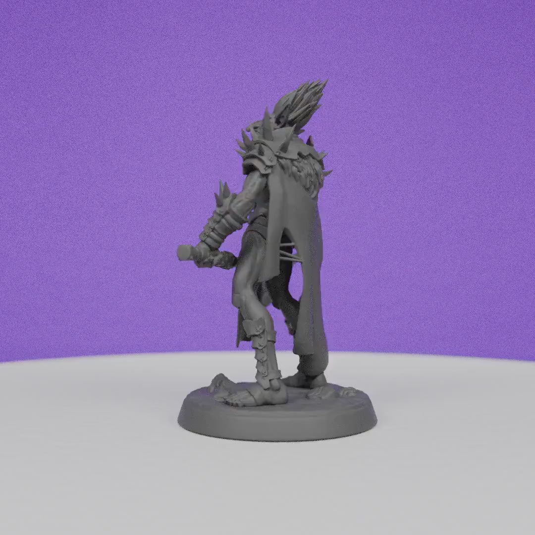 Hobgoblin War chief Girroz | Artisan Guild Miniatures | Compatible with D&D/AoS | Fantasy | Tabletop RPG