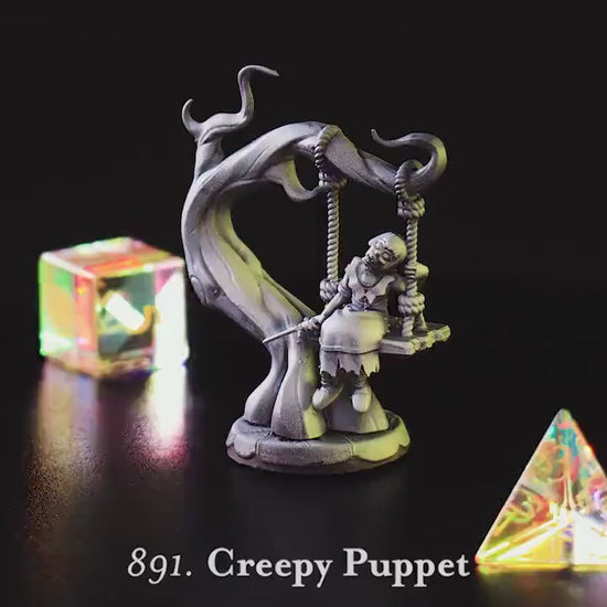 Creepy Puppet | CastnPlay | Compatible with D&D/AoS | Fantasy | Tabletop RPG
