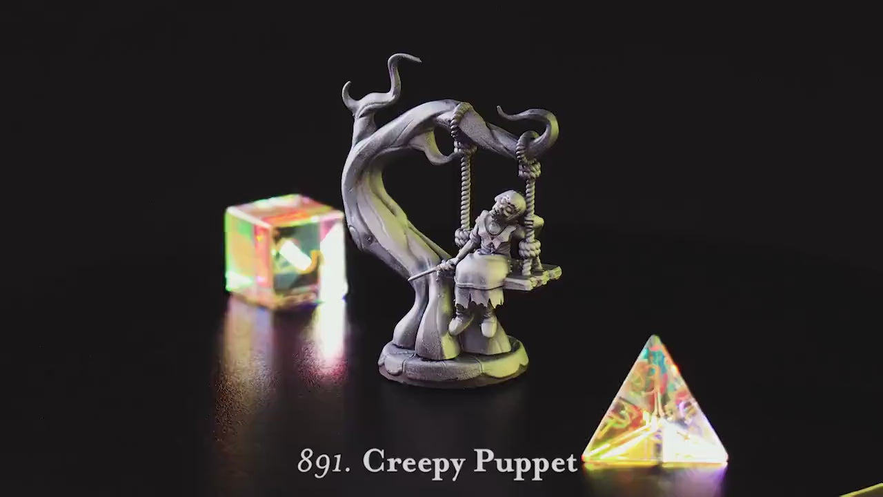 Creepy Puppet | CastnPlay | Compatible with D&D/AoS | Fantasy | Tabletop RPG