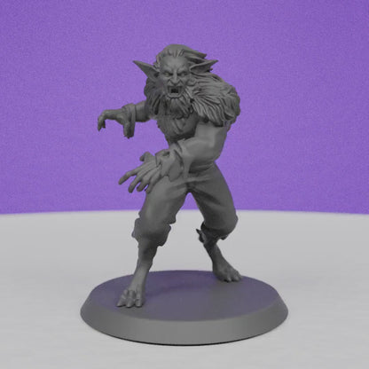 Wulfen | Galaad Miniatures | Compatible with D&D/AoS | Fantasy | Tabletop RPG
