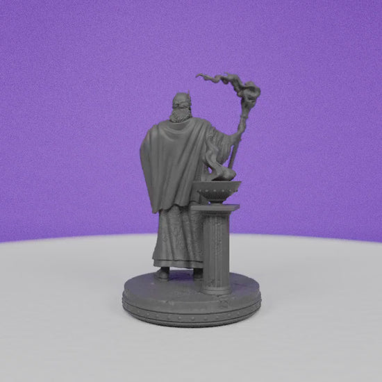 Sorcerer King Lestor | Primal Collectibles | Compatible with D&D/AoS | Fantasy