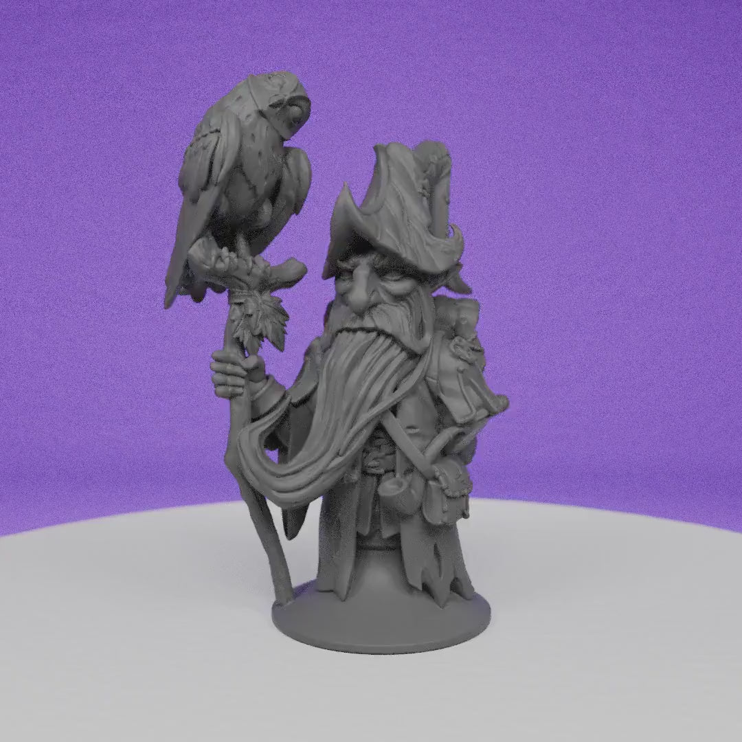 Baggo Elderleaf Lurikeen Bust | Artisan Guild | Compatible with D&D/AoS | Fantasy