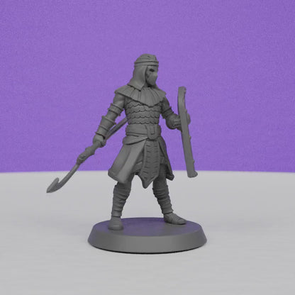 Masked Egyptian Fighter | Galaad Miniatures | Compatible with D&D/AoS | Fantasy | Tabletop RPG