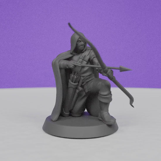 Forest Ranger | Galaad Miniatures | Compatible with D&D/AoS | Fantasy | Tabletop RPG