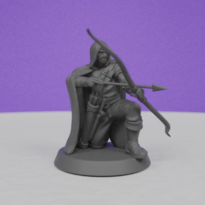 Forest Ranger | Galaad Miniatures | Compatible with D&D/AoS | Fantasy | Tabletop RPG