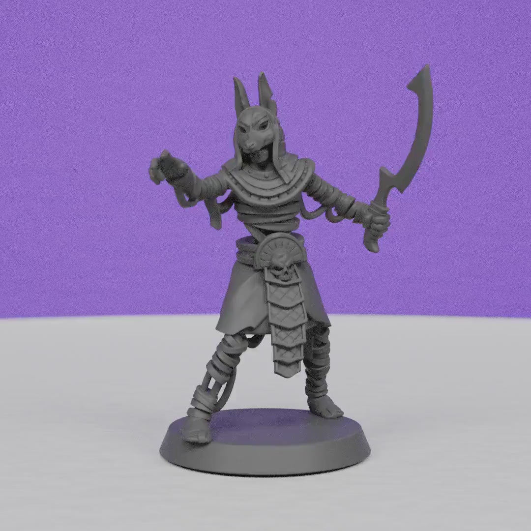 Masked Egyptian Mummy | Galaad Miniatures | Compatible with D&D/AoS | Fantasy | Tabletop RPG