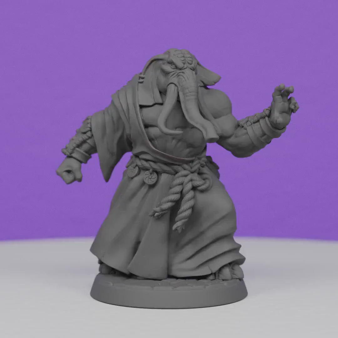 Ivory Priest | Artisan Guild Miniatures | Compatible with D&D/AoS | Fantasy | Tabletop RPG