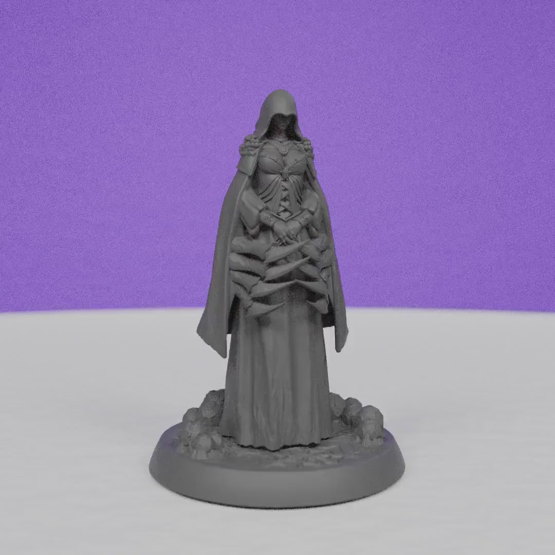 High Priestess of the Swarm | TPK Lab | Compatible with D&D/AoS | Fantasy | Tabletop RPG