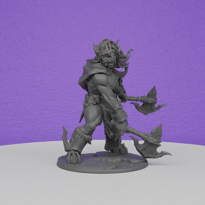 Ignivara the Devastator, Fire Jotunn Princess | Artisan Guild Miniatures | Compatible with D&D/AoS | Fantasy | Tabletop RPG