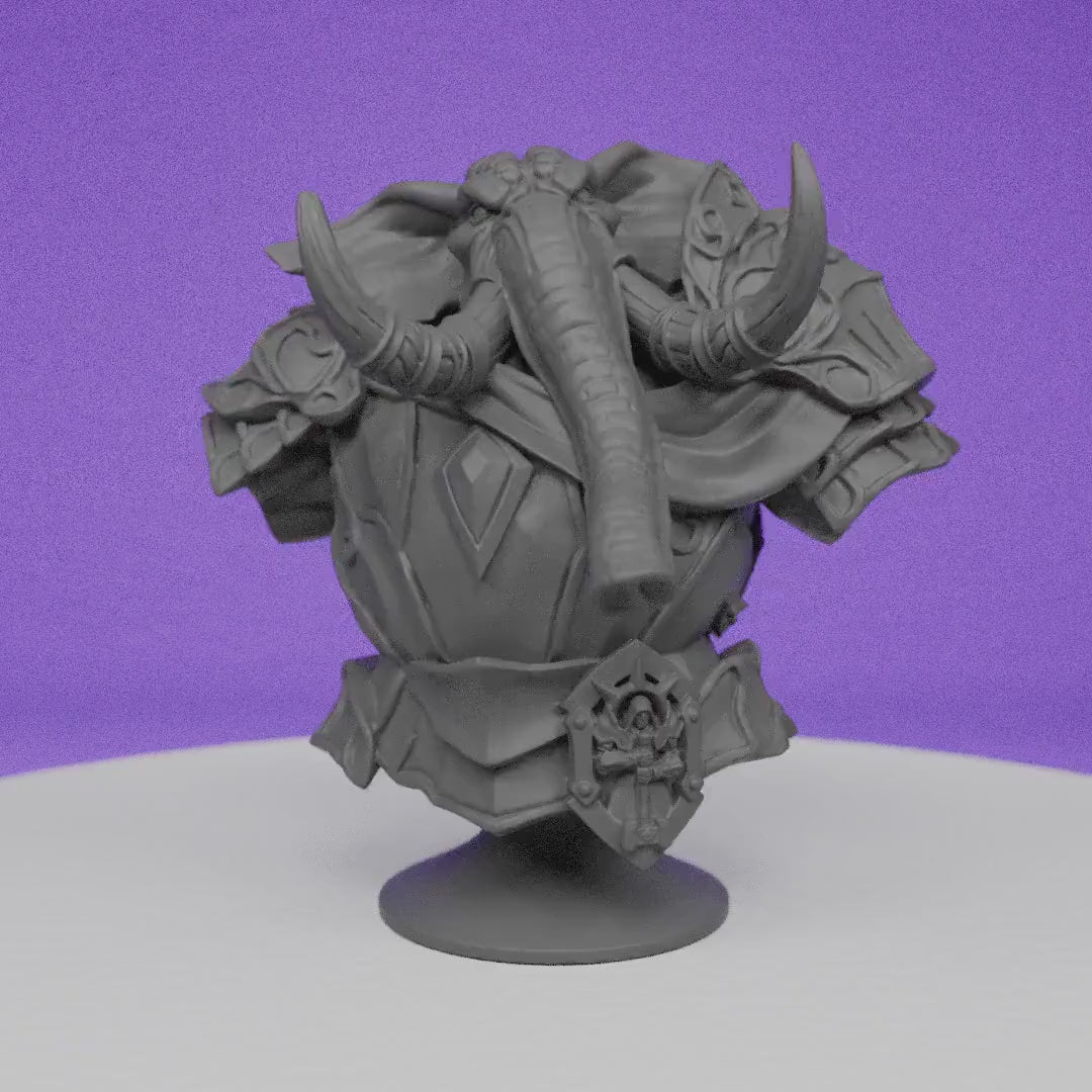 Luxor Bulwark of the Order Bust | Artisan Guild | Compatible with D&D/AoS | Fantasy