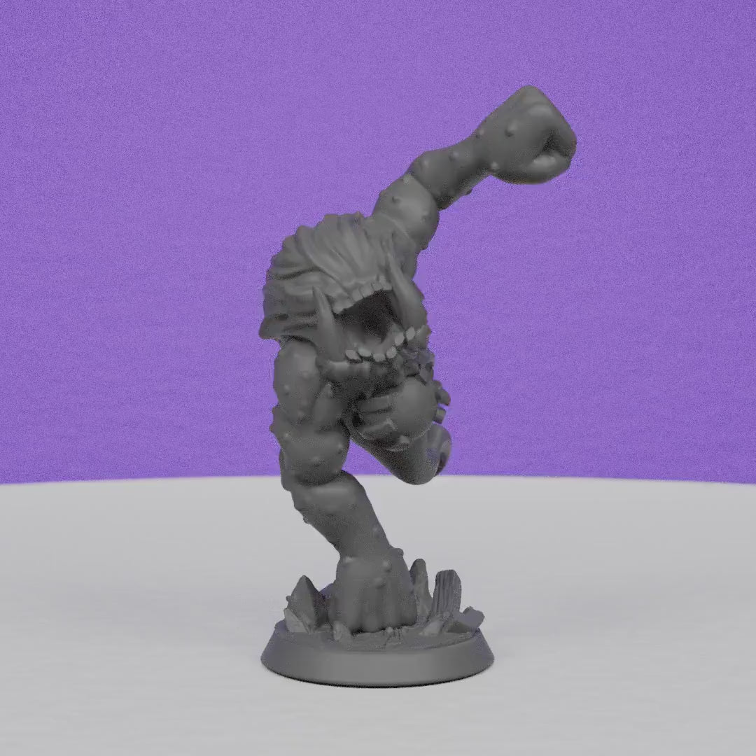 Big Arms Yokai | Miniatures Blueprint | Compatible with D&D/AoS | Fantasy
