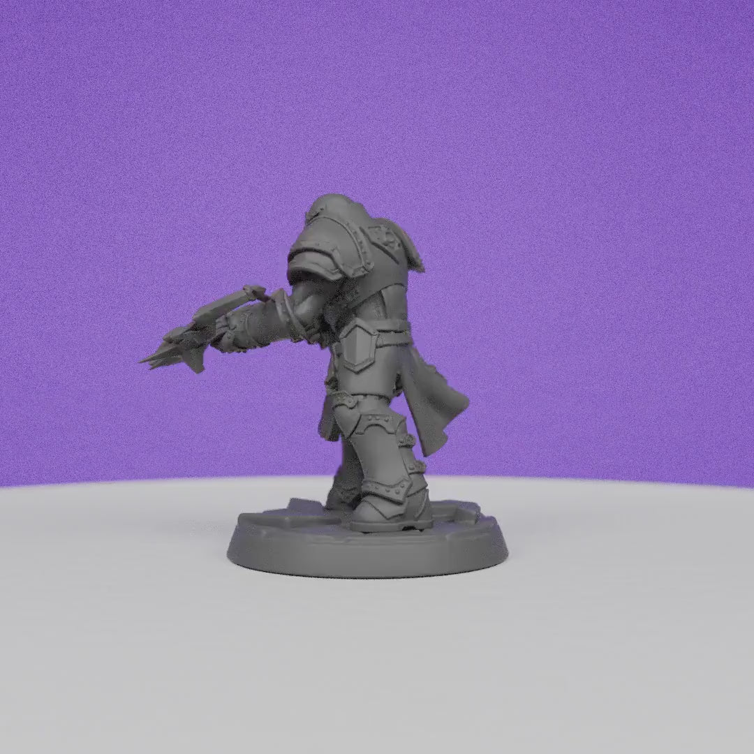 Malakim Vindicator | Artisan Guild Miniatures | Compatible with D&D/AoS | Fantasy | Tabletop RPG