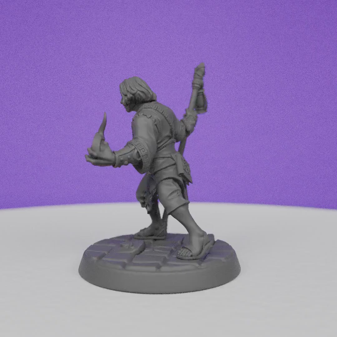 Pargos Young Scholar of Mythos | Artisan Guild Miniatures | Compatible with D&D/AoS | Fantasy | Tabletop RPG